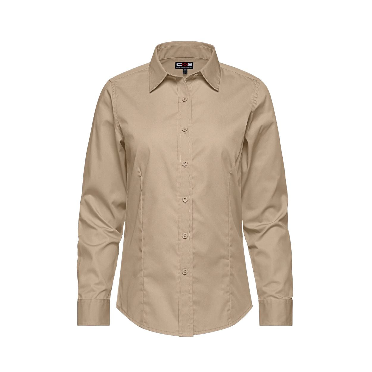 Sand shirt on a white background