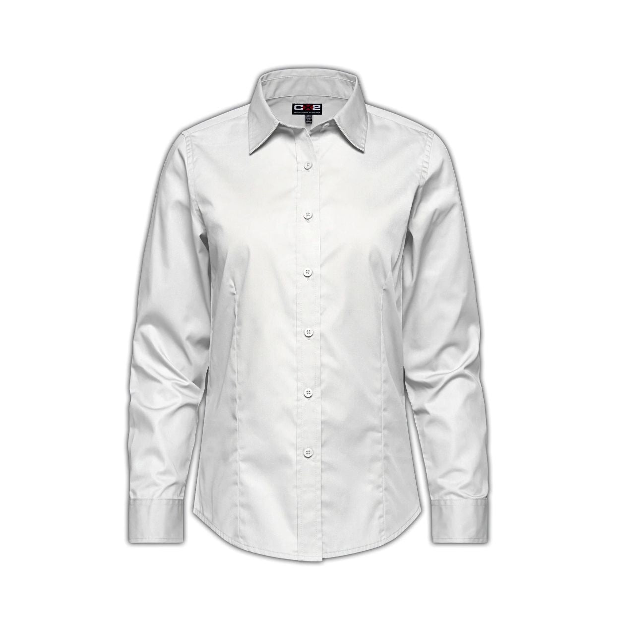 White shirt on a white background