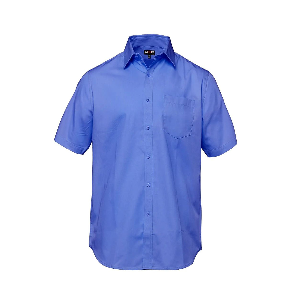 S04605 - Chemise habillée tissée, « Ashton Easy-Care », polycoton, manches courtes, pour hommes