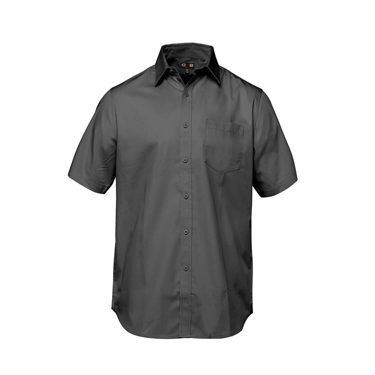 S04605 - Chemise habillée tissée, « Ashton Easy-Care », polycoton, manches courtes, pour hommes