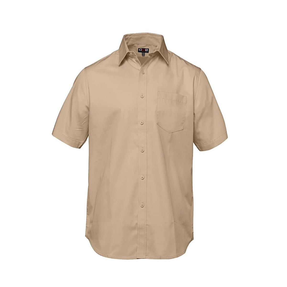 S04605 - Chemise habillée tissée, « Ashton Easy-Care », polycoton, manches courtes, pour hommes