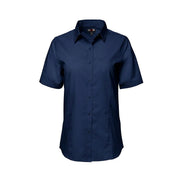 S04606 - Chemise habillée tissée, « Ashton Easy-Care », polycoton, manches courtes, pour femmes