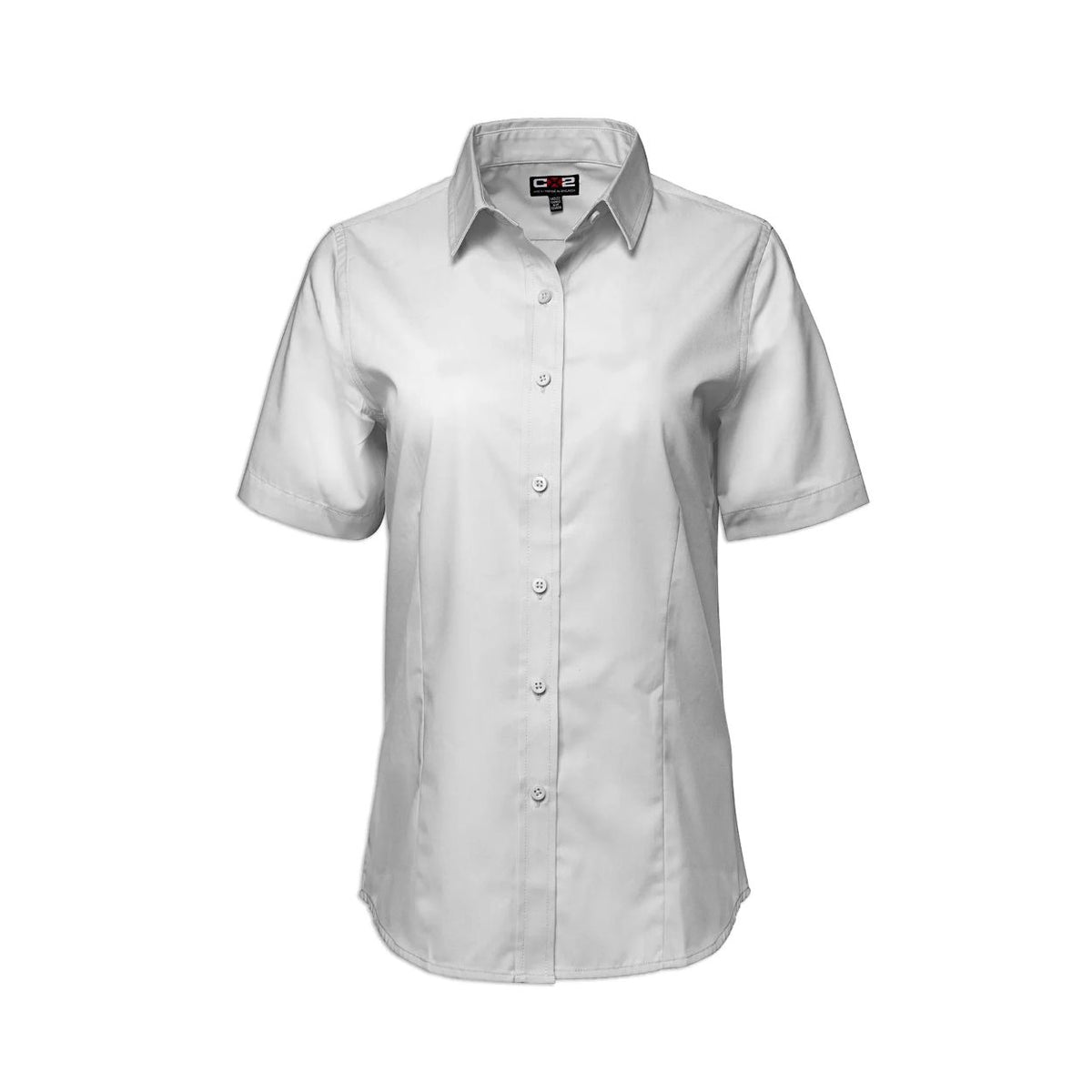 S04606 - Chemise habillée tissée, « Ashton Easy-Care », polycoton, manches courtes, pour femmes