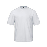 White t-shirt on a white background
