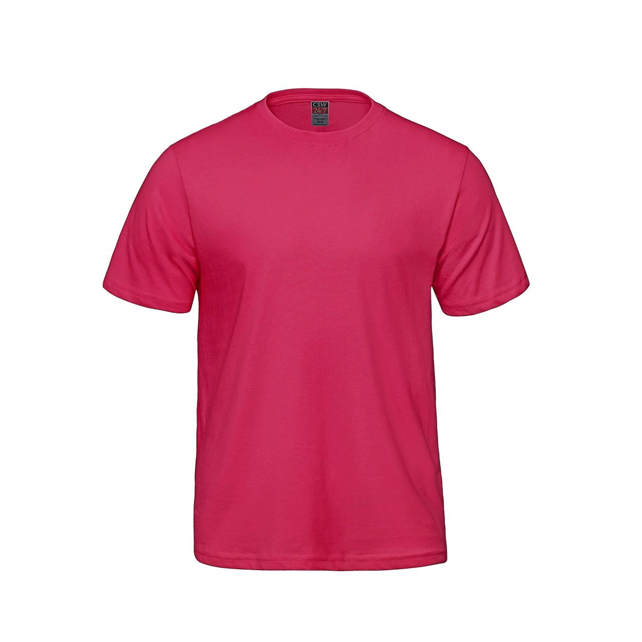Heliconia pink t-shirt on a white background