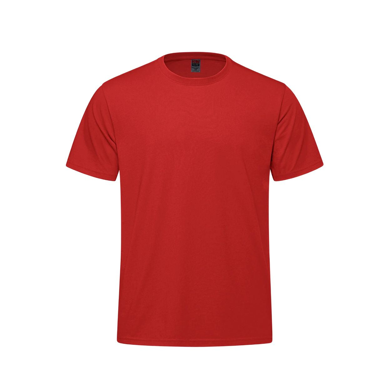 Red t-shirt on a white background