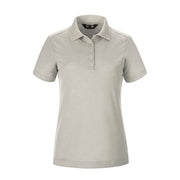 White polo shirt on a white background