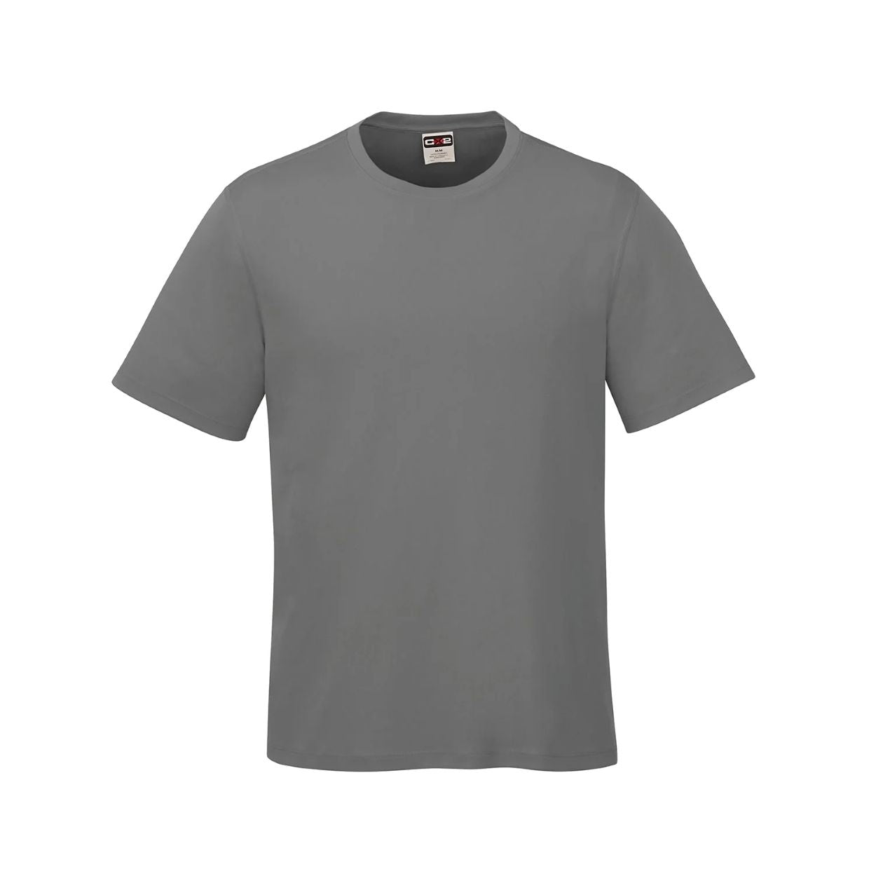 Grey t-shirt on a white background
