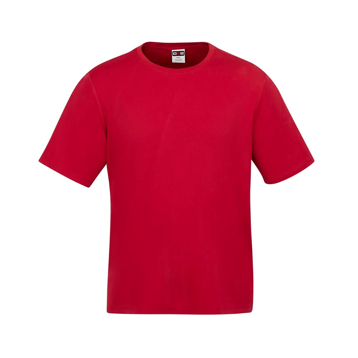 Red t-shirt on a white background