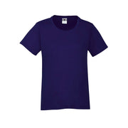 Purple t-shirt on a white background
