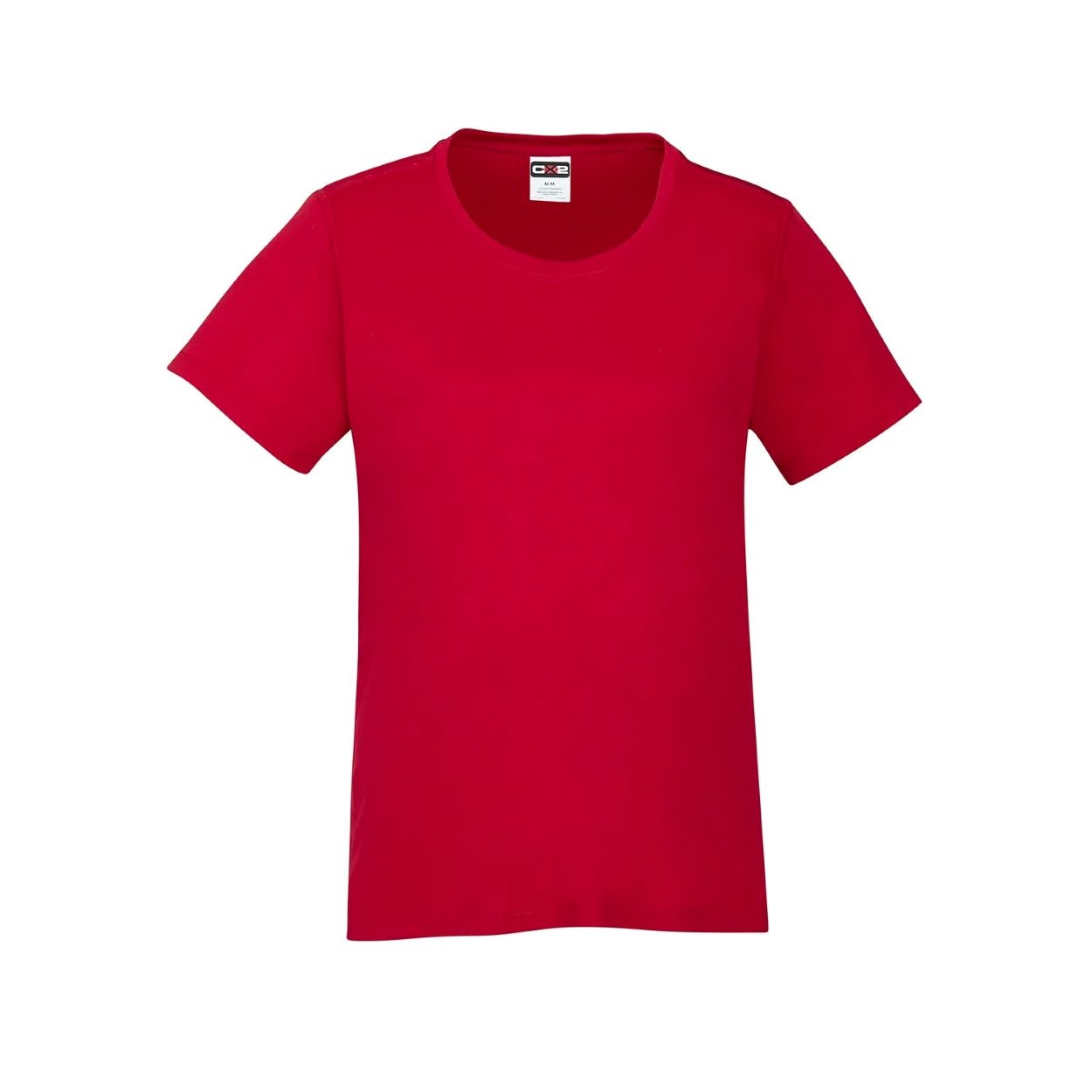 Red t-shirt on a white background