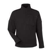 Black sweater on a white background