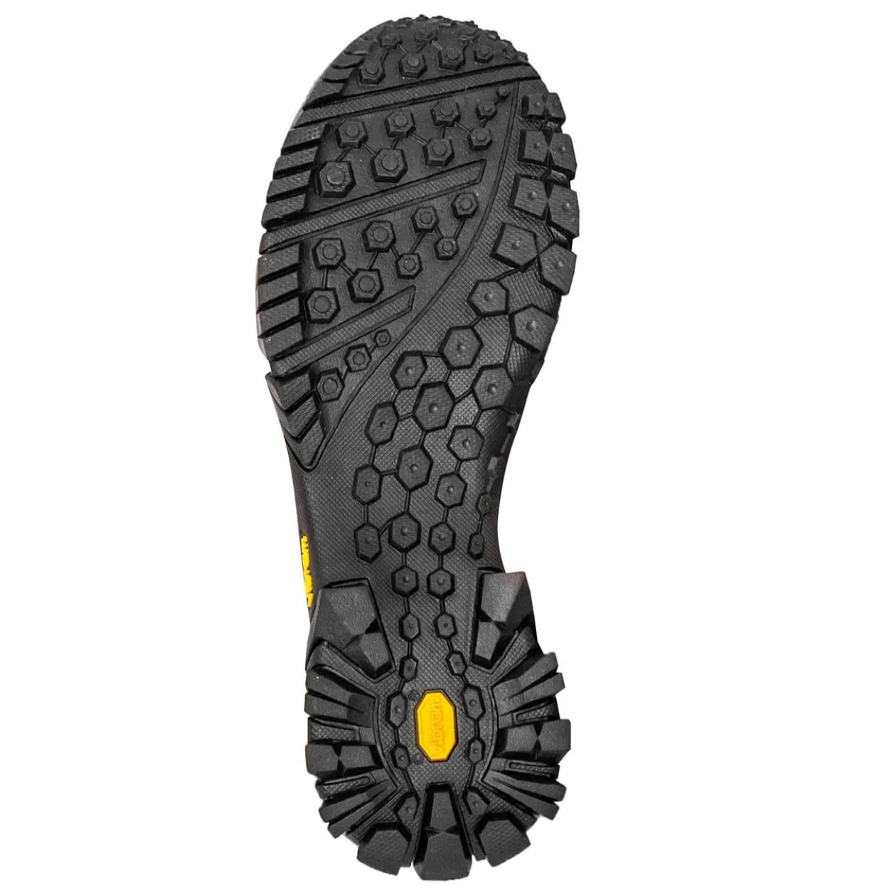 Dark brown shoe on a white background