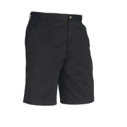 Black shorts on a white background