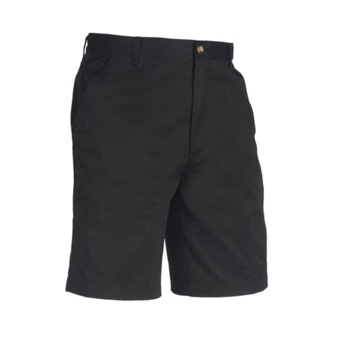 Black shorts on a white background