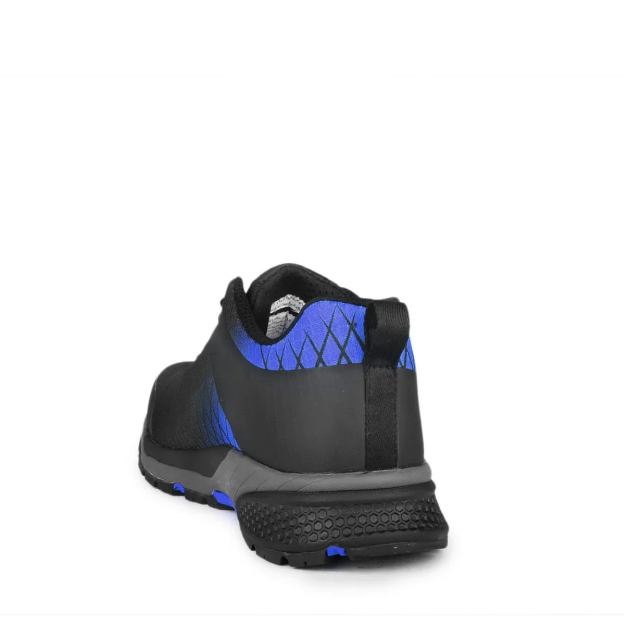 Black/Blue shoe on a white background