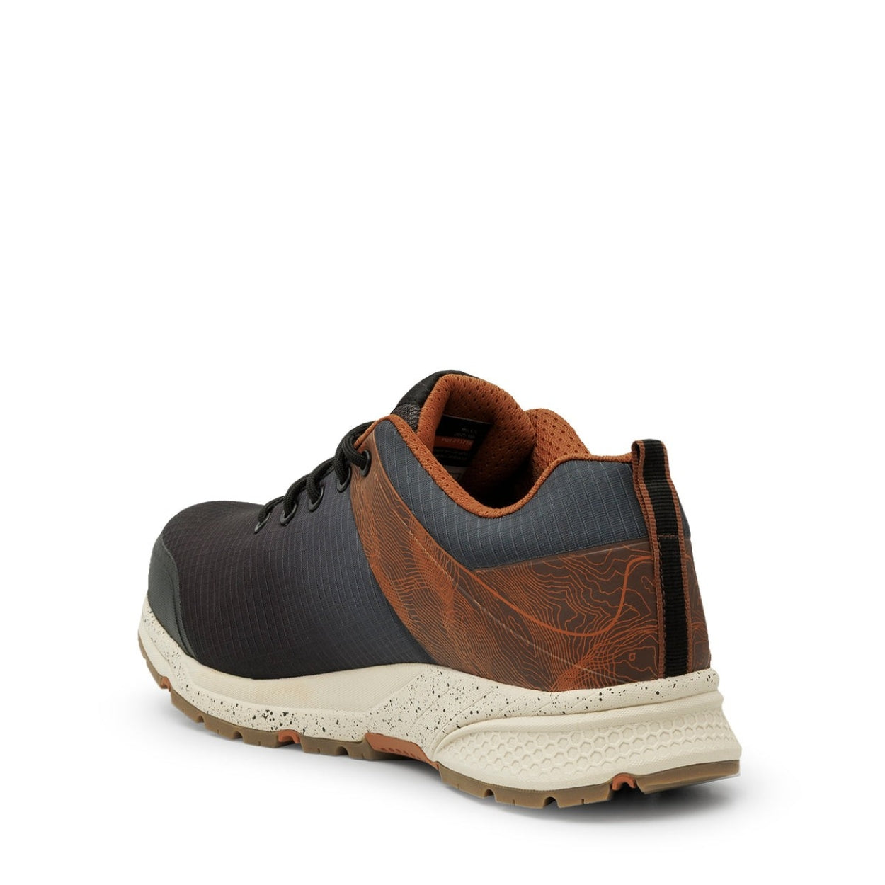 Black/Chestnut shoe on a white background