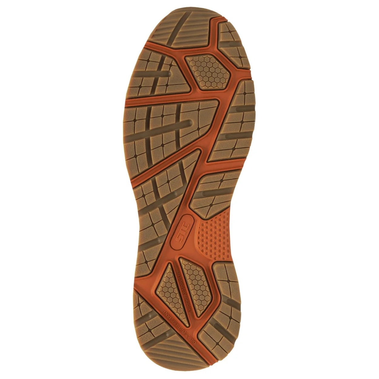Black/Chestnut shoe on a white background
