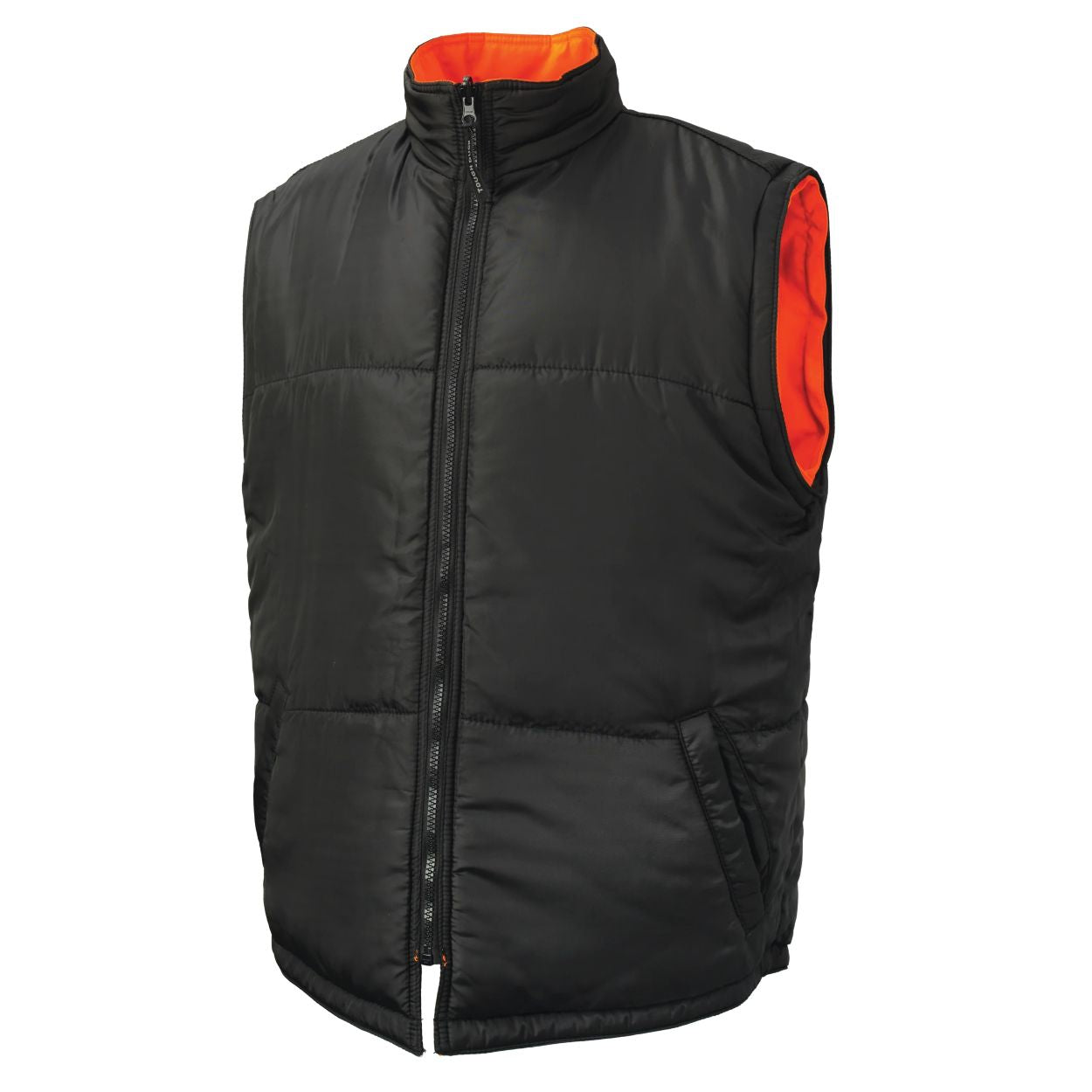 Black hybrid coat on a white background