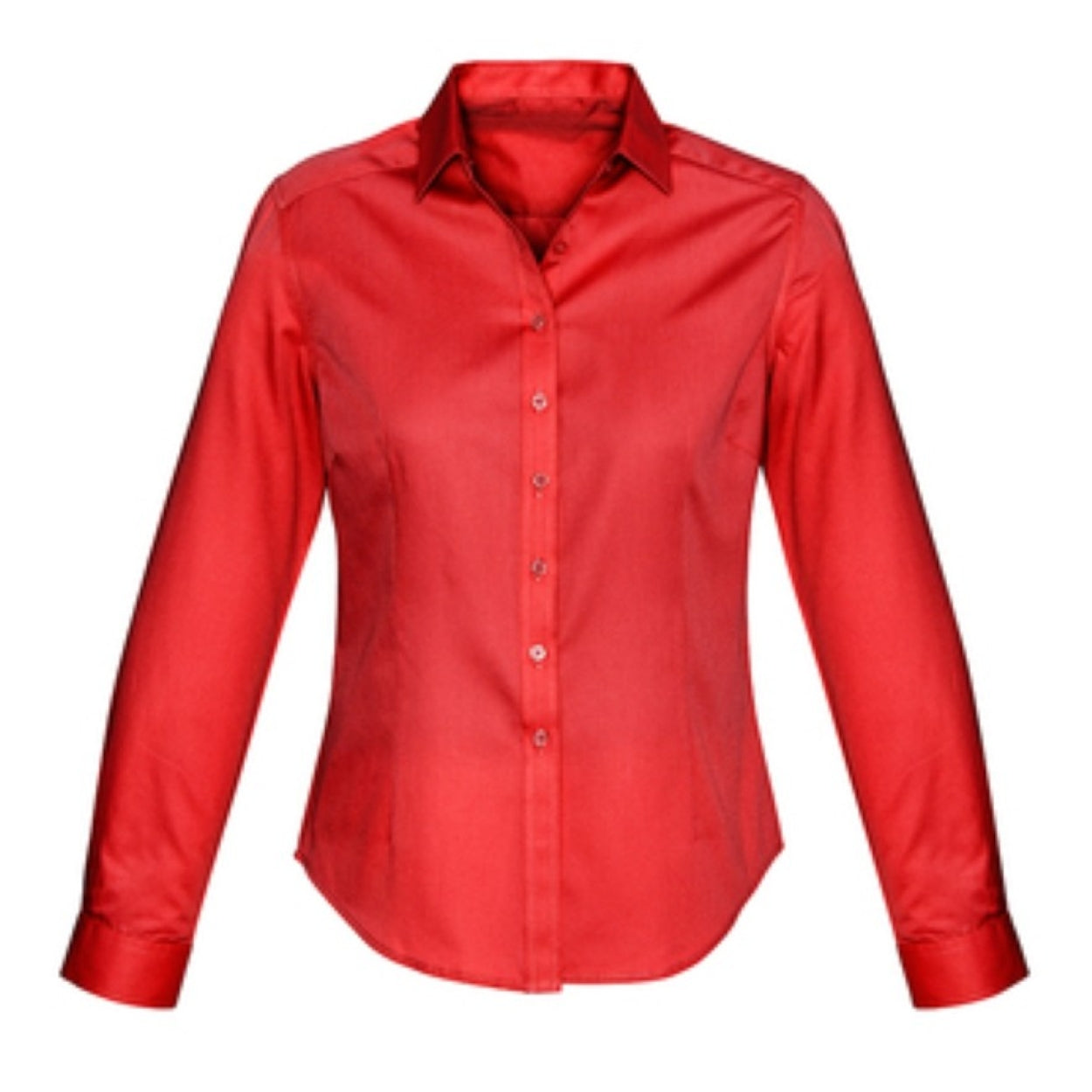 Red shirt on a white background