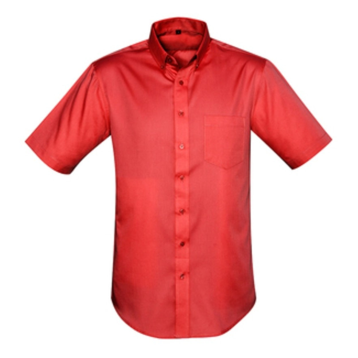 Red shirt on a white background