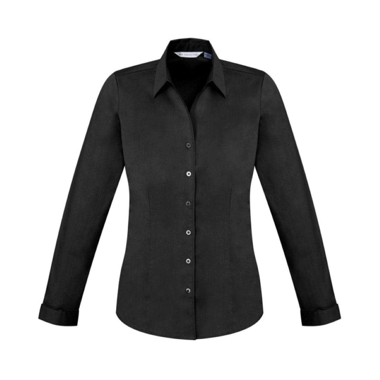 Black shirt on a white background