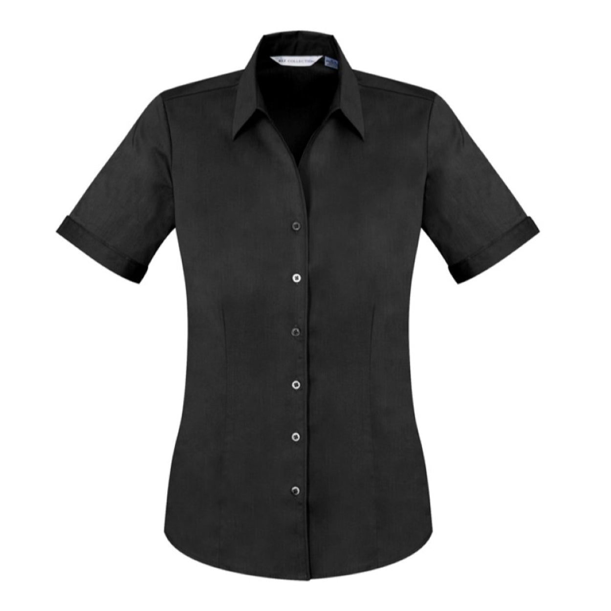 Black shirt on a white background