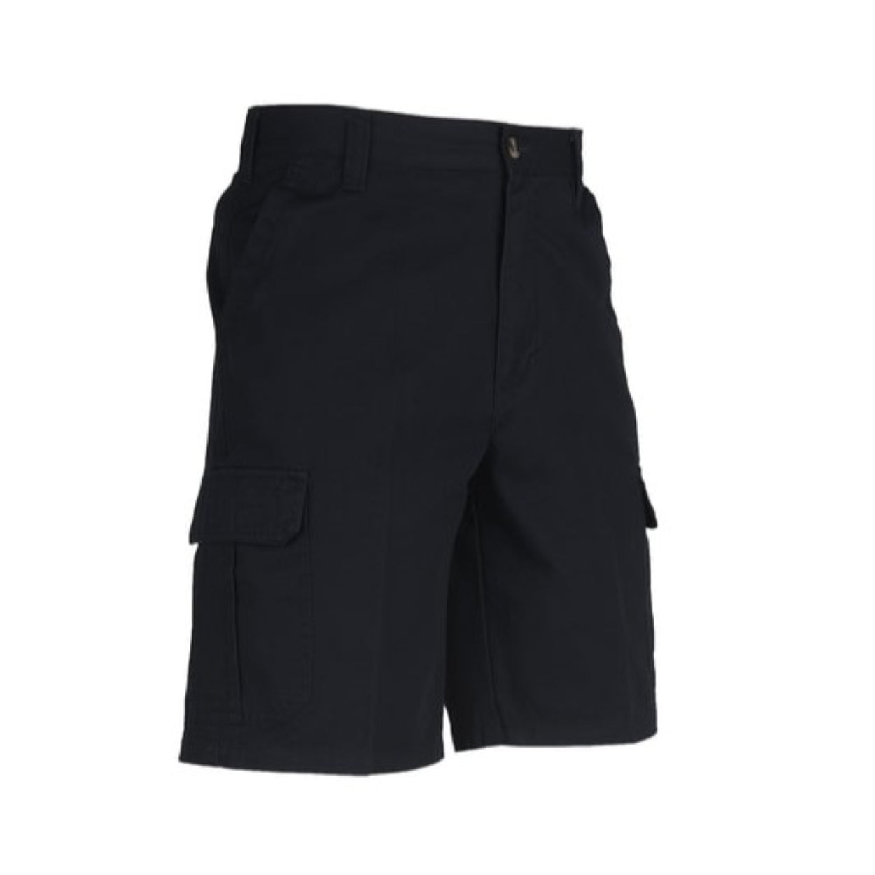 Black shorts on a white background