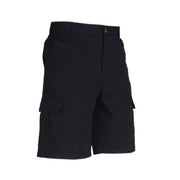 Black shorts on a white background