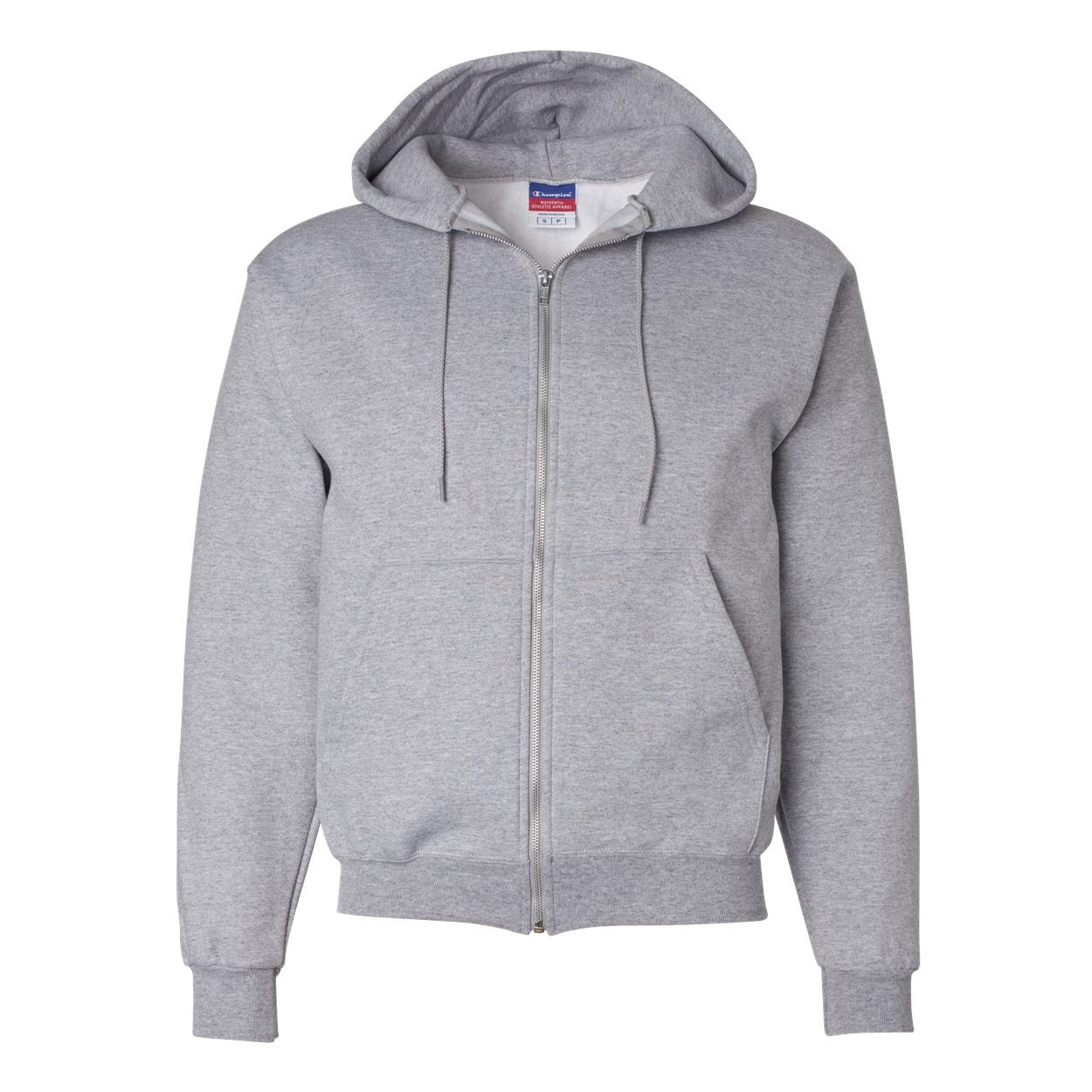 Light steel sweater on a white background