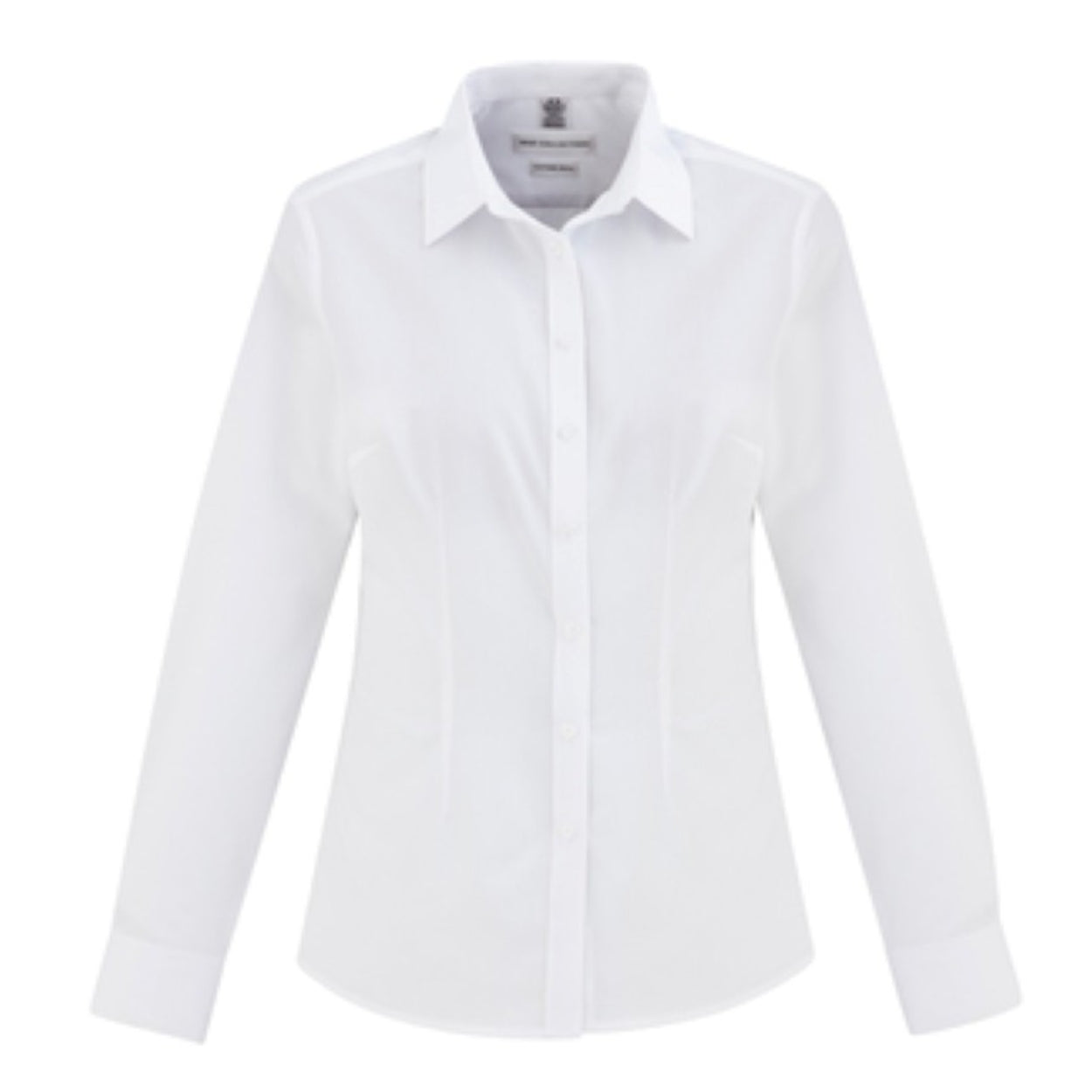 White shirt on a white background