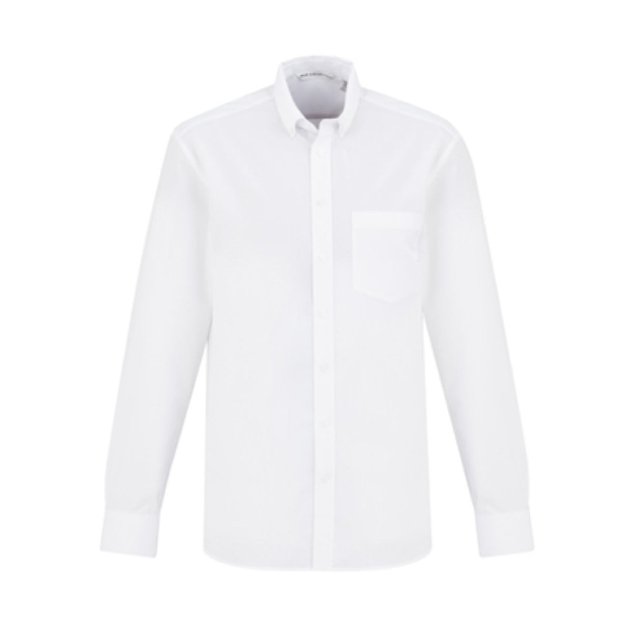 White shirt on a white background