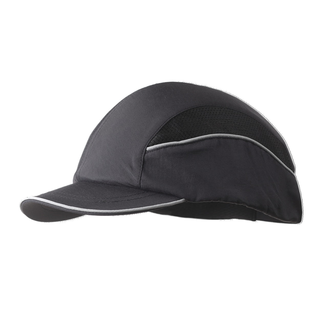 Black cap on a white background