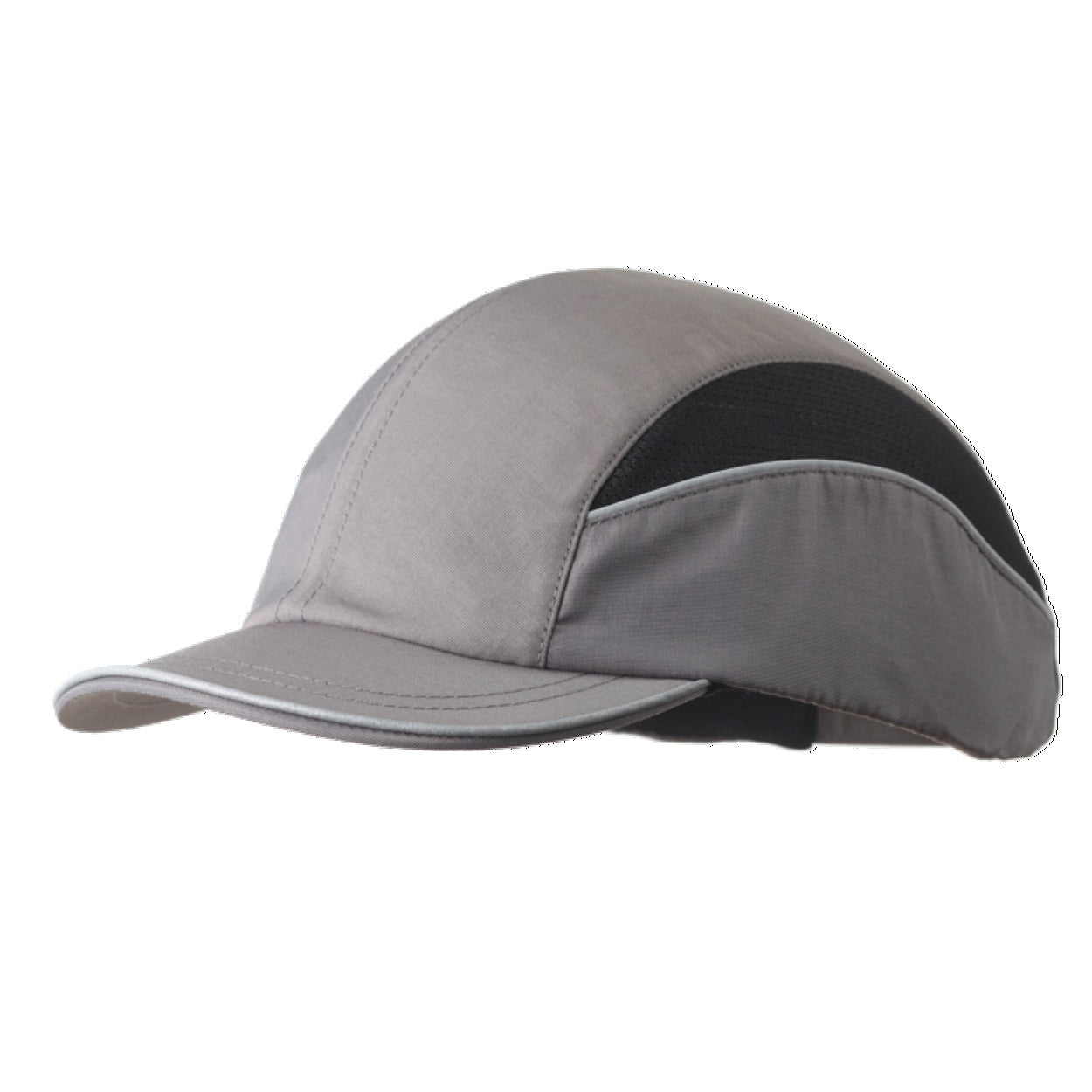 Grey cap on a white background