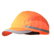 Orange cap on a white background