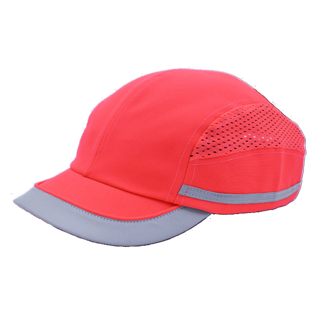 Pink cap on a white background