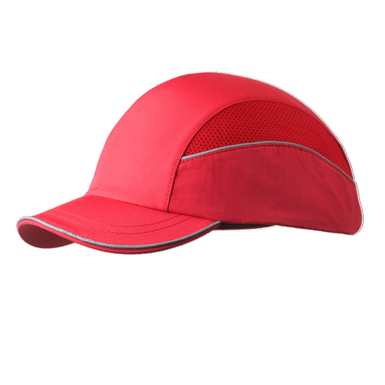 Red cap on a white background