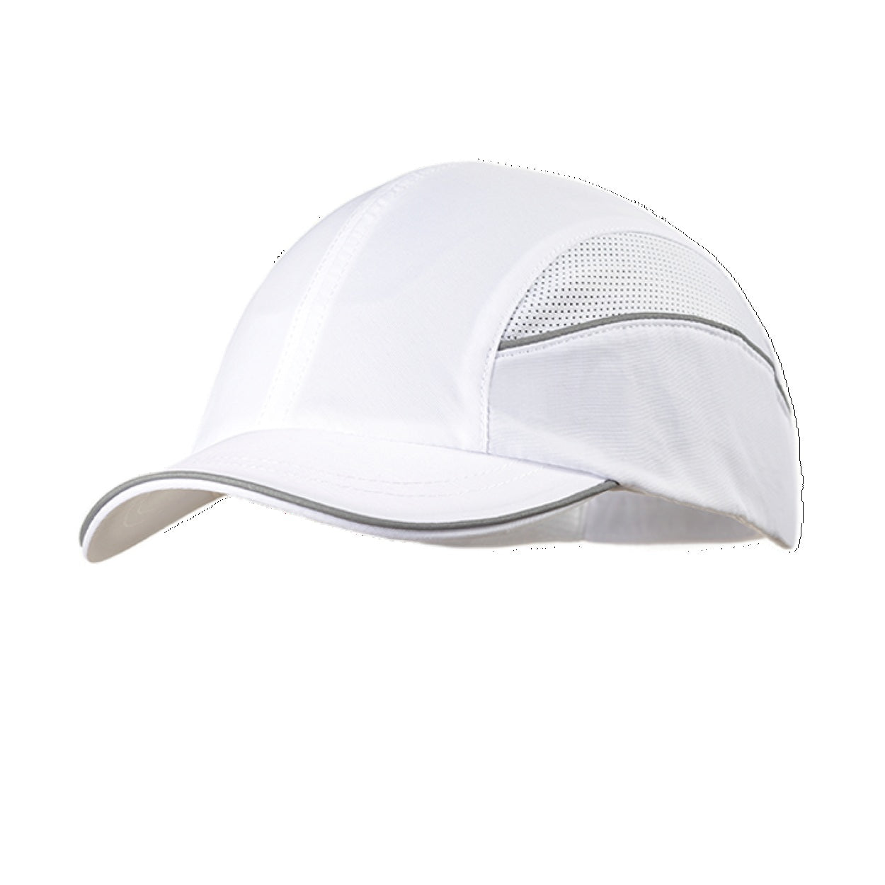White cap on a white background