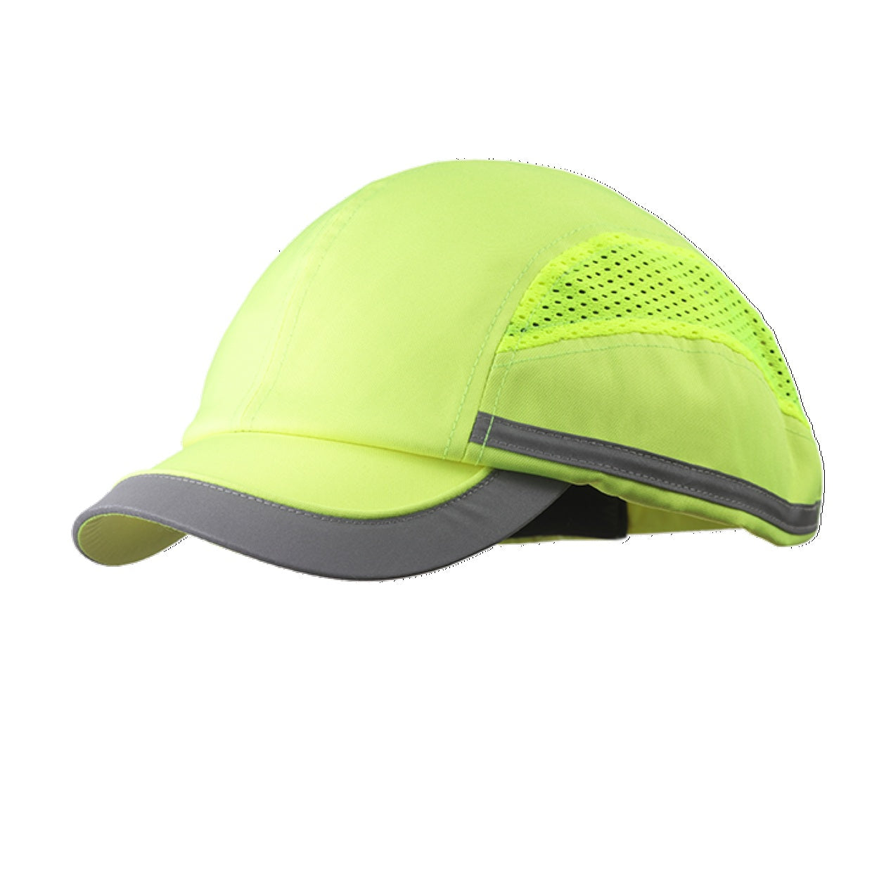 Yellow cap on a white background