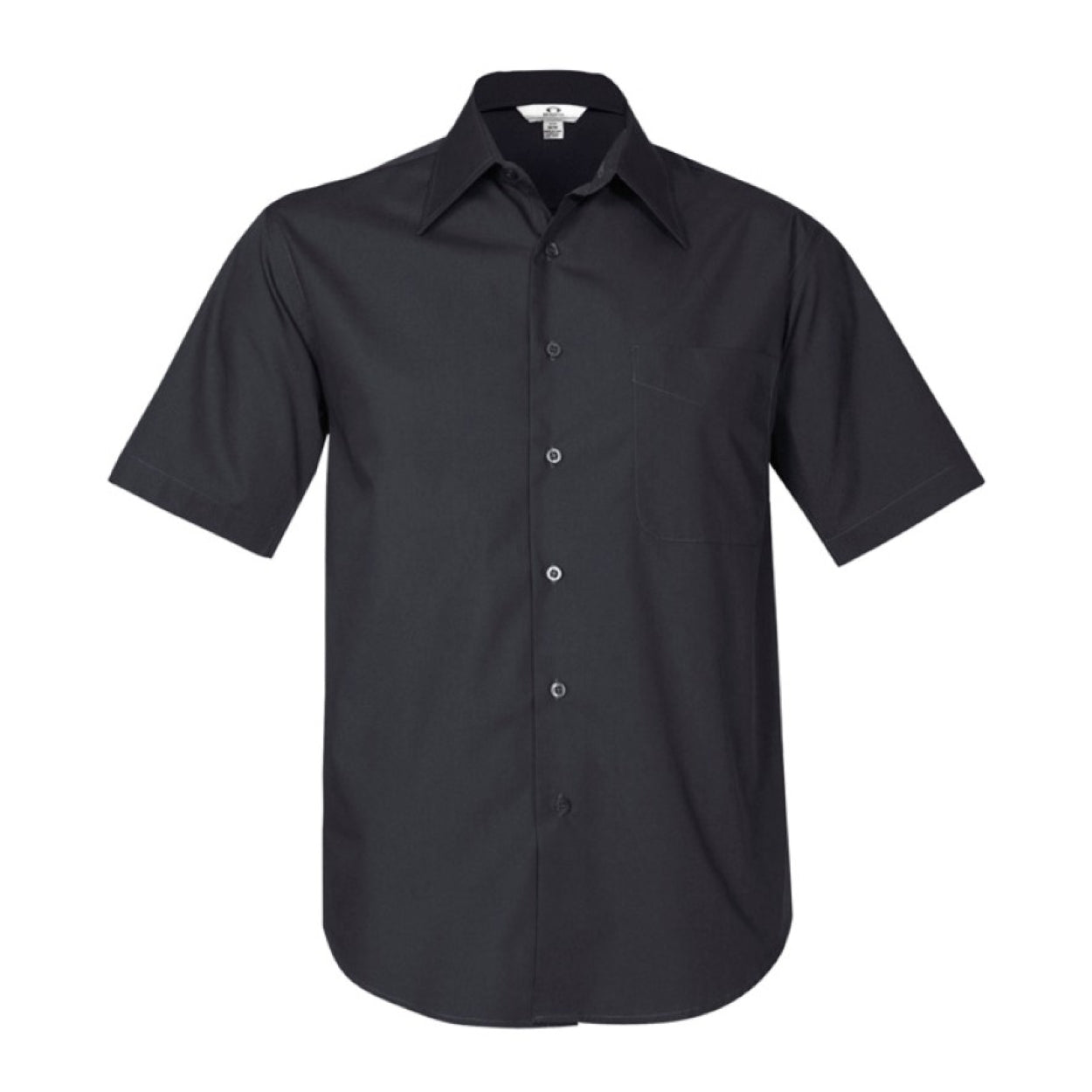 Charcoal shirt on a white background