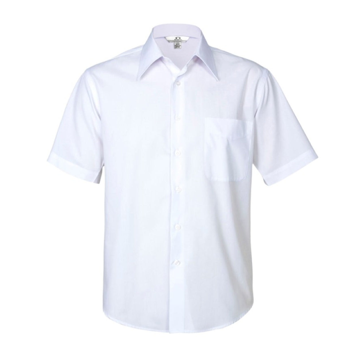 White shirt on a white background