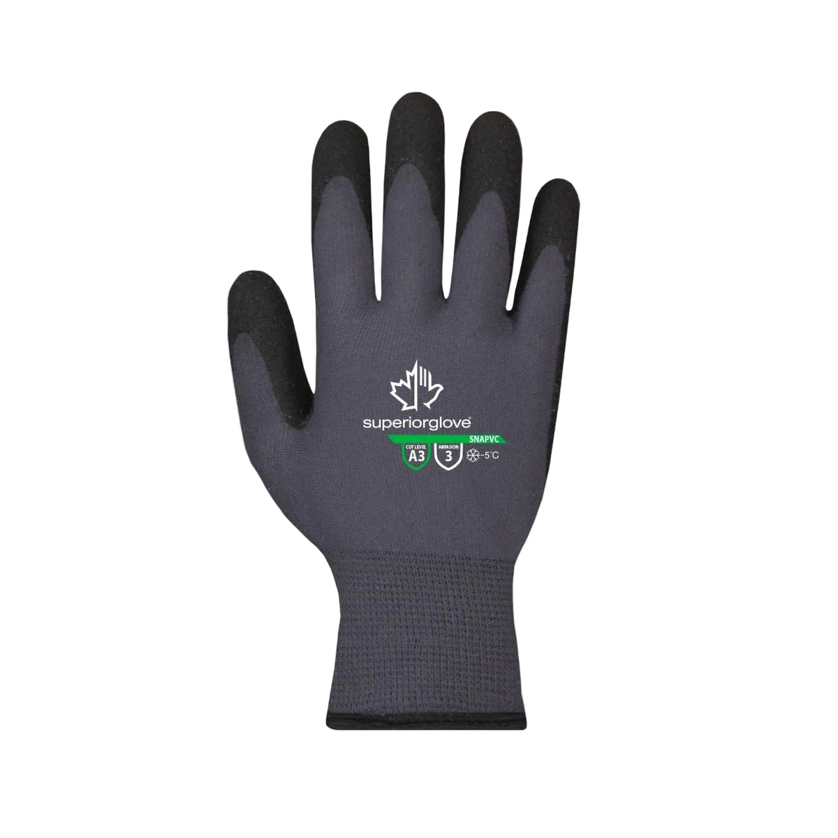 SNAPVC - Safety Gloves, KnitActiv Pro, ANSI A3 Cut Protection, PVC Pal ...