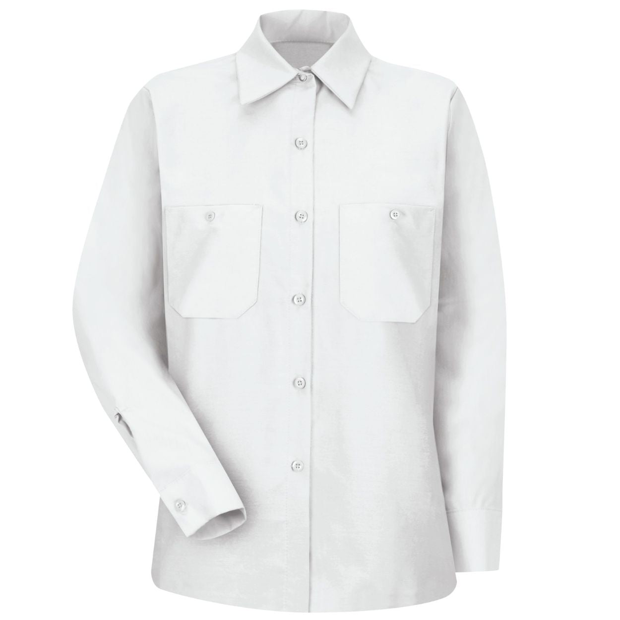 White shirt on a white background