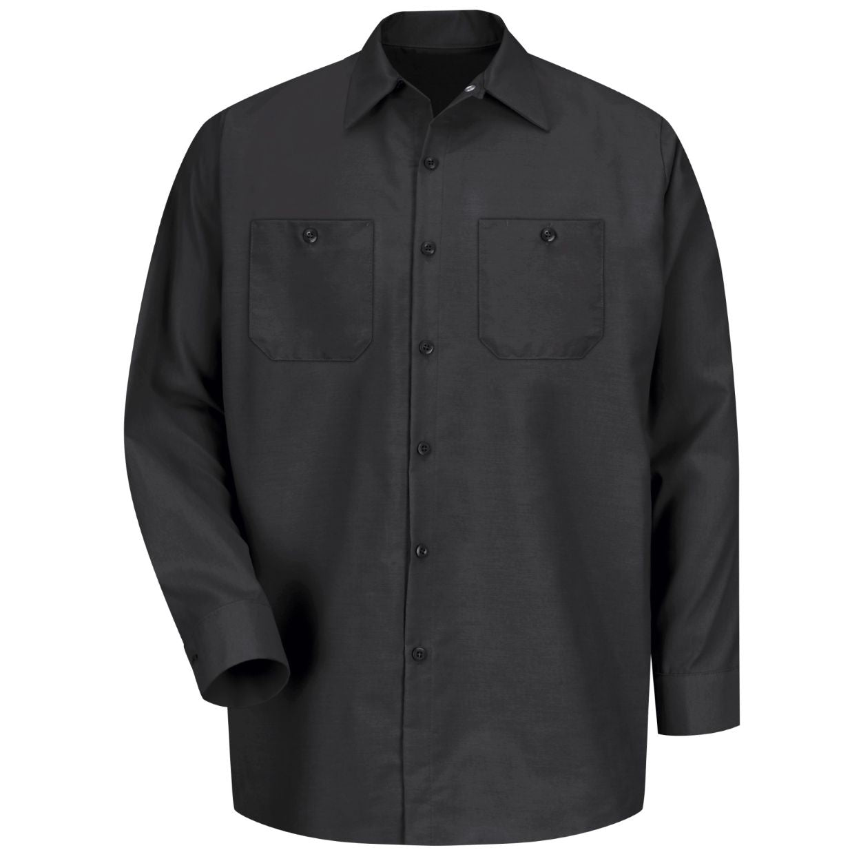 Black shirt on a white background