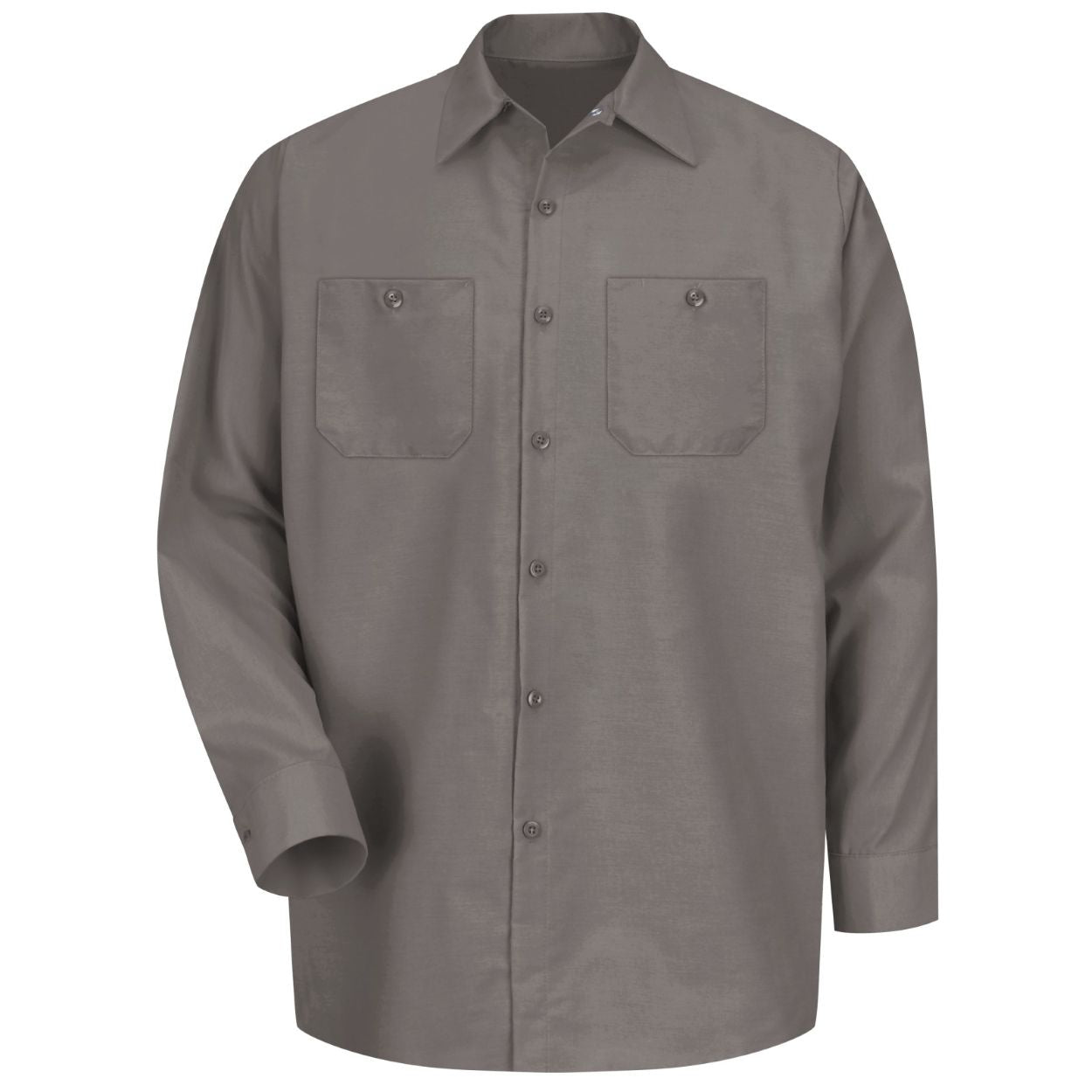 Grey shirt on a white background