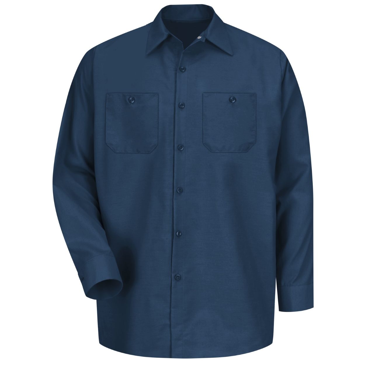 Navy shirt on a white background