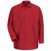 Red shirt on a white background