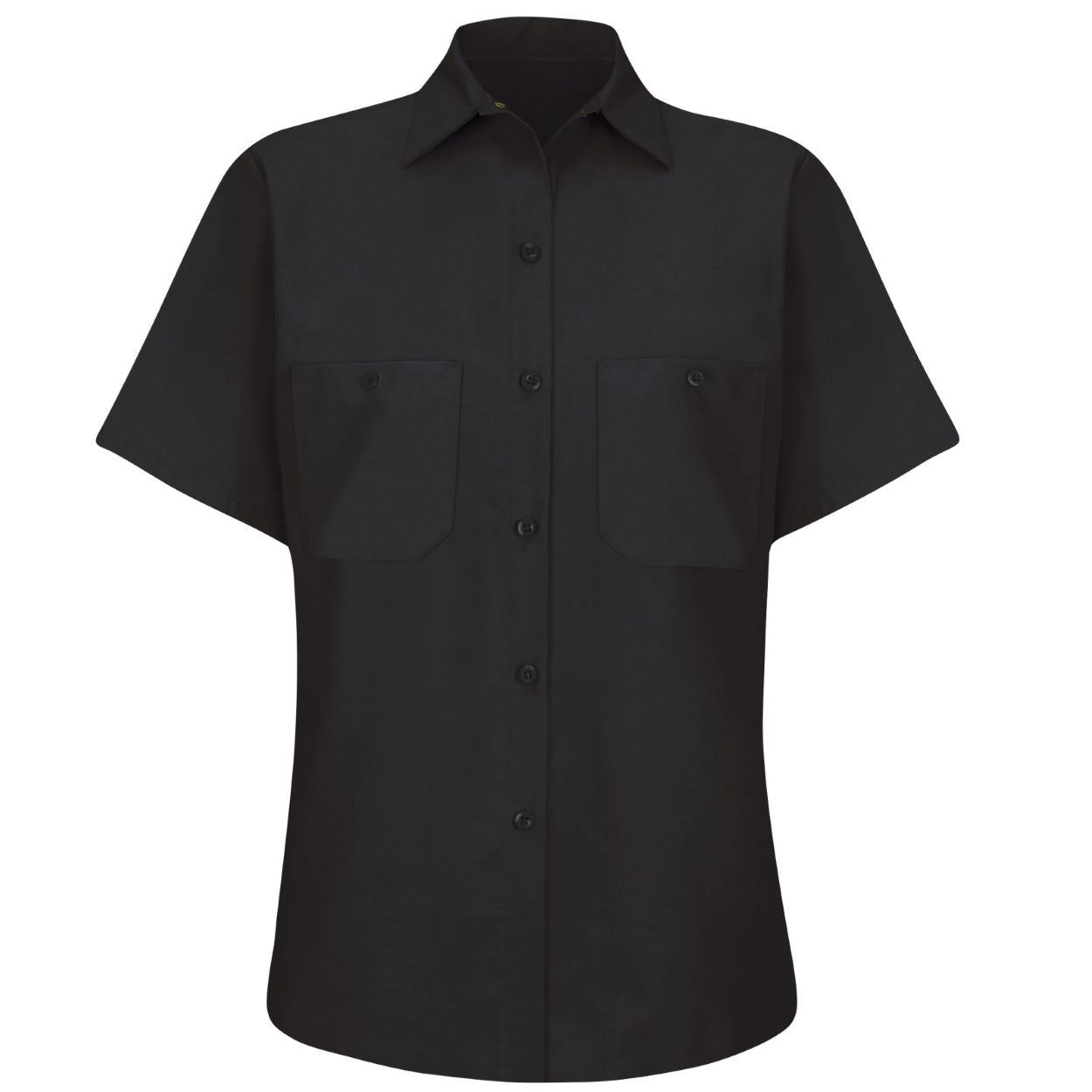 Black shirt on a white background
