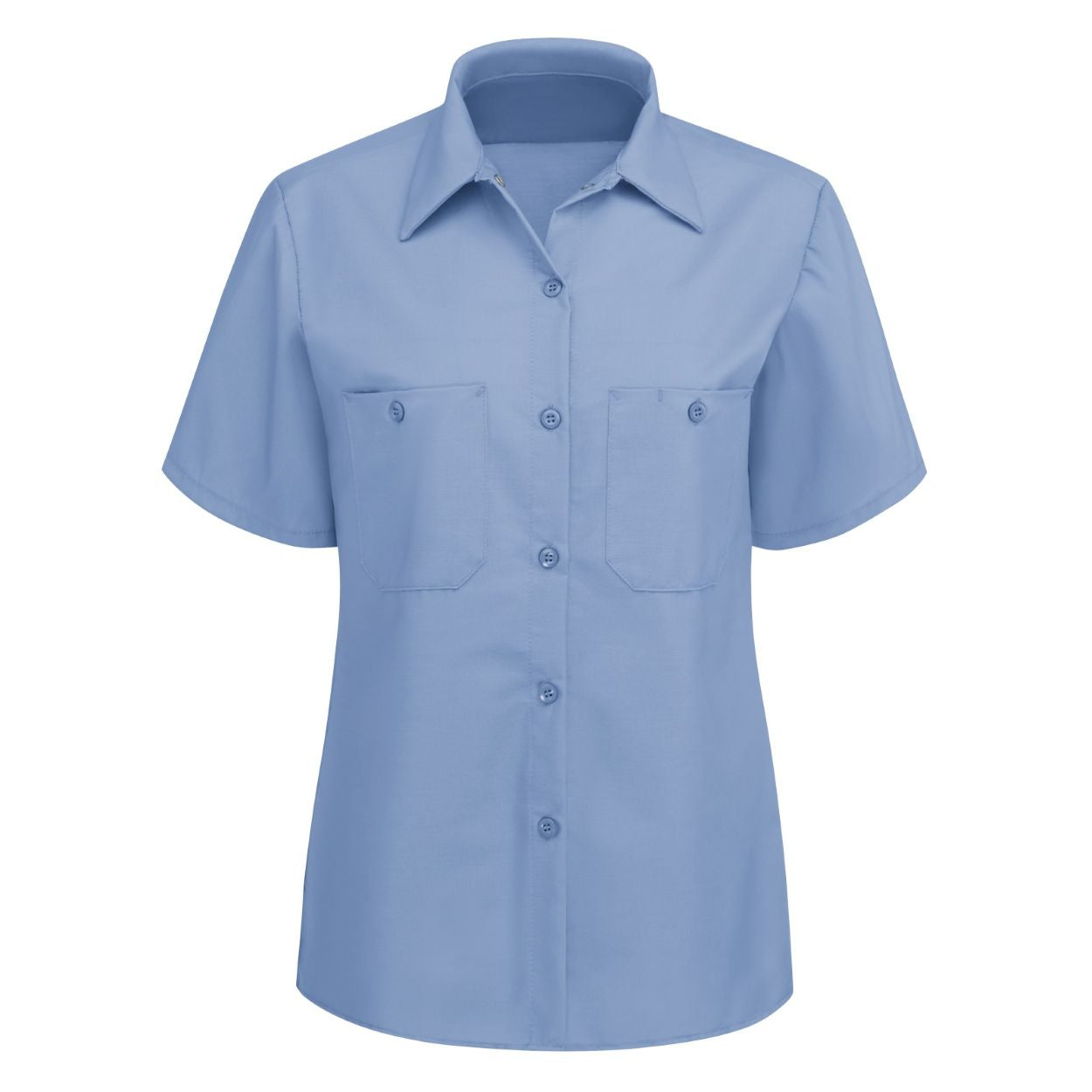 Light blue shirt on a white background