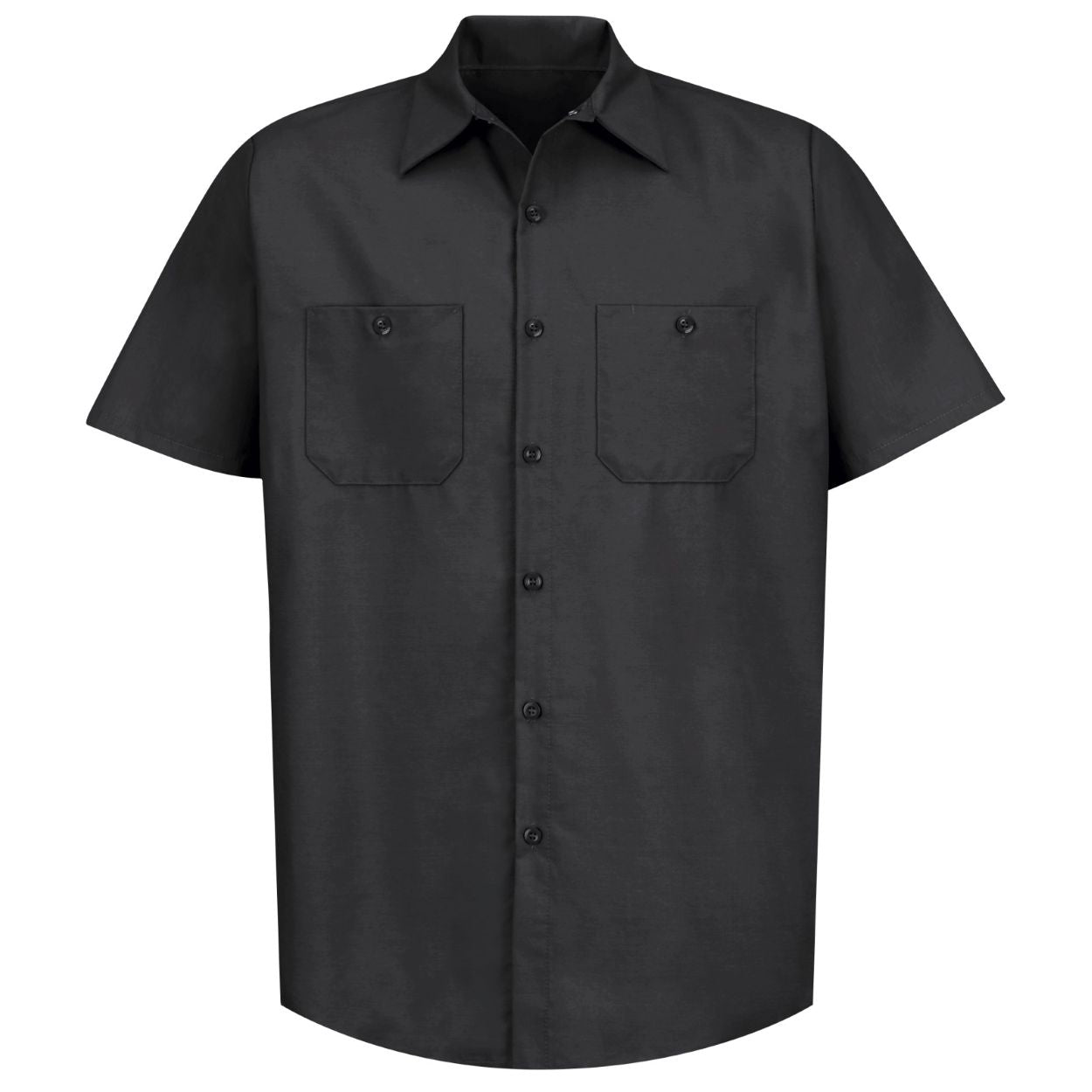 Black shirt on a white background